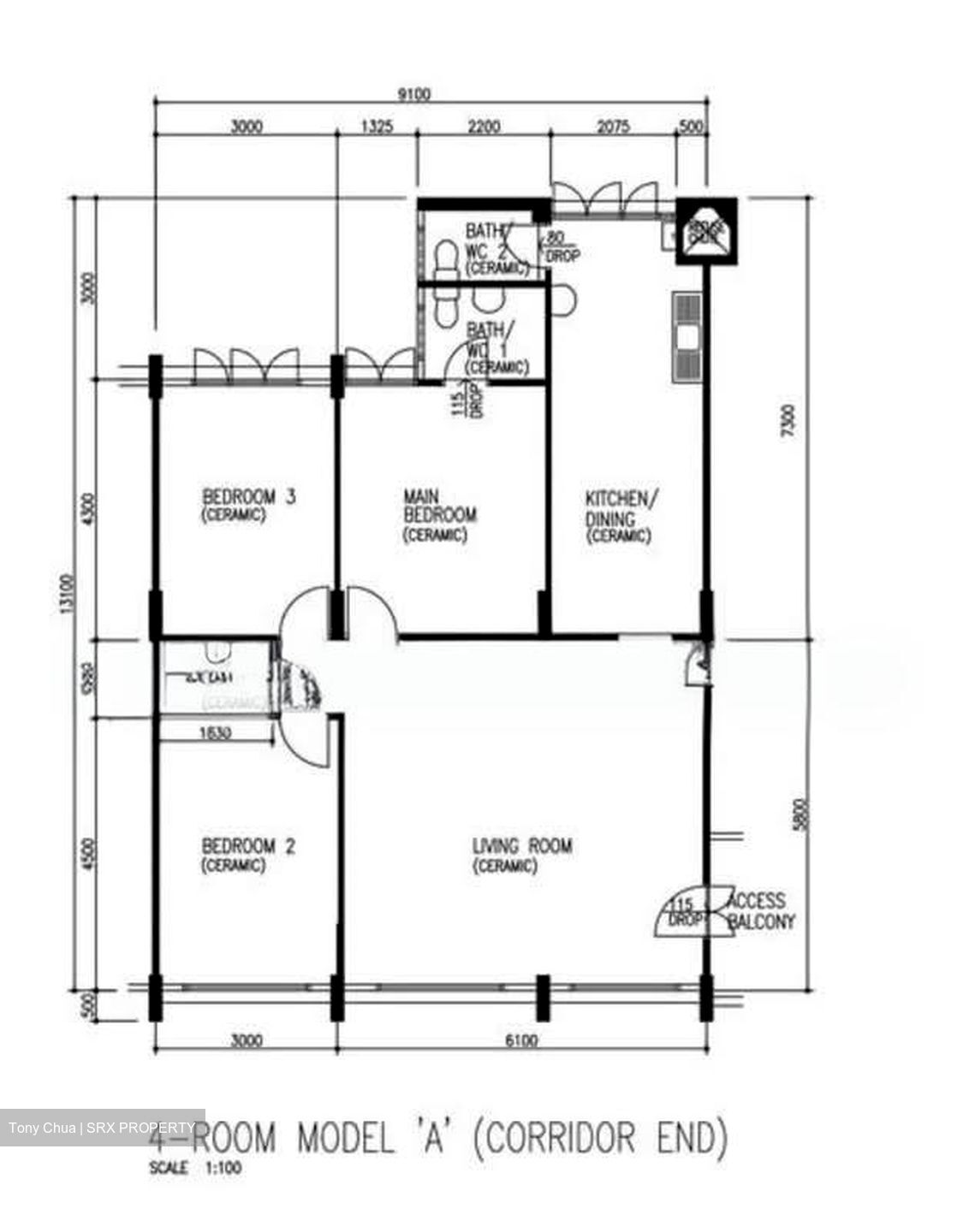 Blk 395 Yishun Ring Road (Yishun), HDB 4 Rooms #559663111